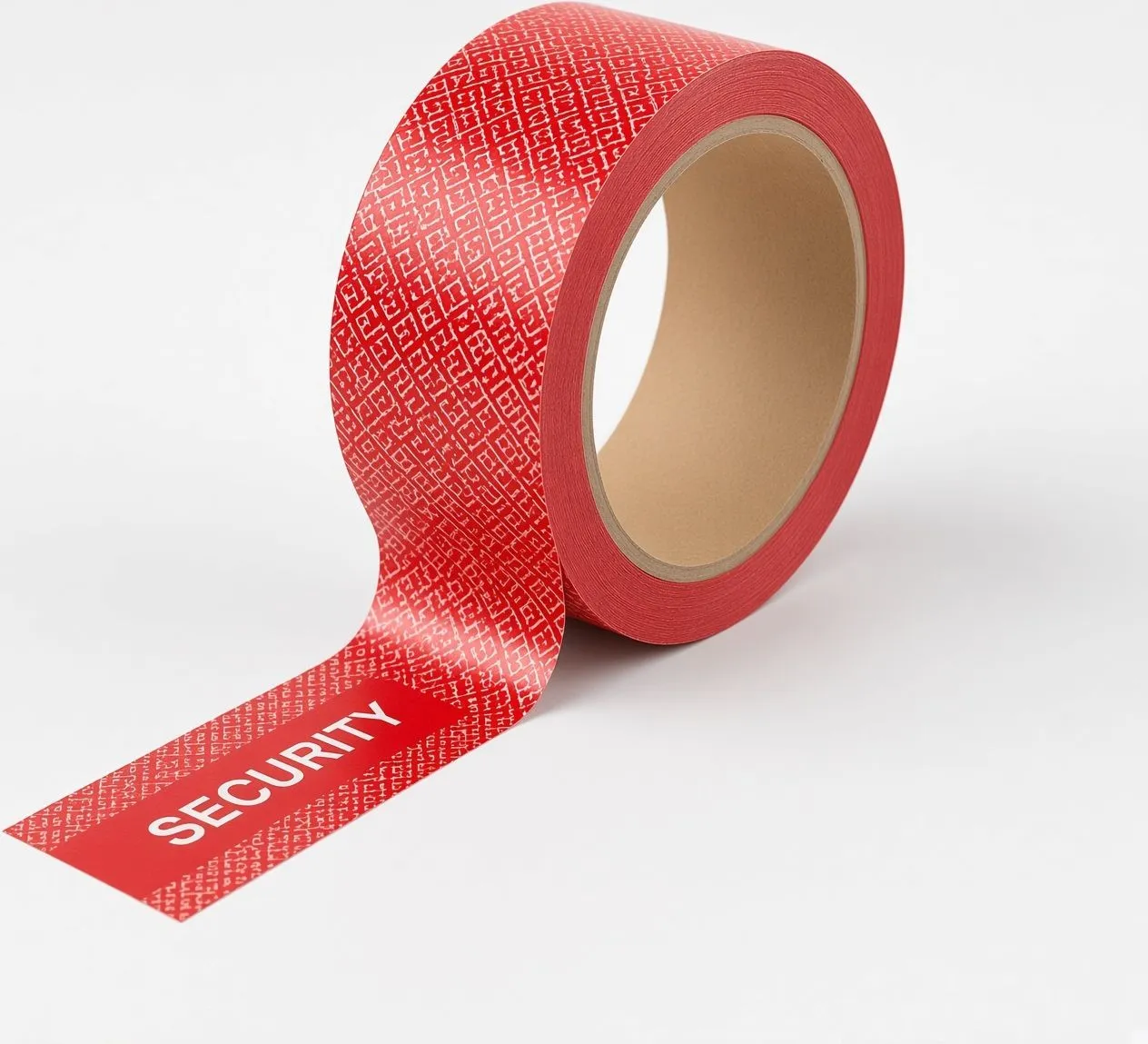 Rollo de cinta de seguridad con leyenda VOID